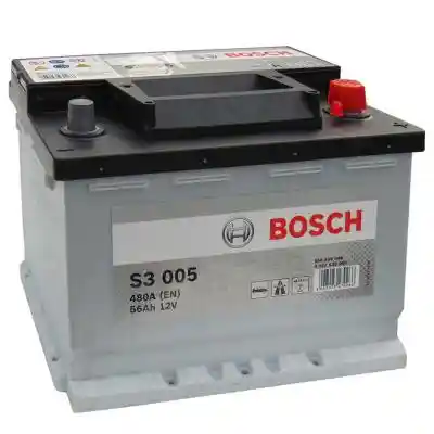 Bosch S3 akkumulátor, 12V 56Ah 480A EU J+, magas