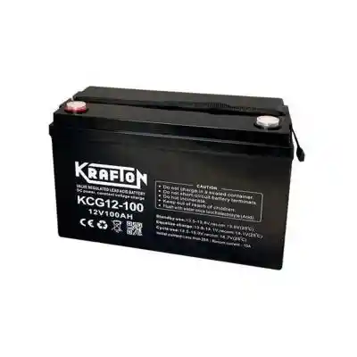 Krafton KCG12-100 AGM ciklikus akkumulátor, munkaakkumulátor, 12V 100Ah