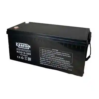 Krafton KCG12-200 AGM ciklikus akkumulátor, munkaakkumulátor, 12V 200Ah