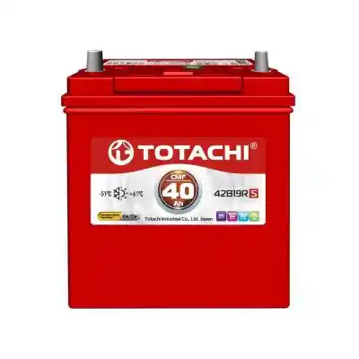 Totachi B19R prémium akkumulátor, 12V 40Ah 380A, japán, B+