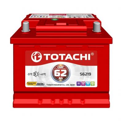 Totachi L2L prémium akkumulátor, 12V 62Ah 540A J+ EU, magas