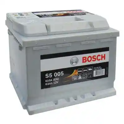 Bosch S5 Silver Plus akkumulátor, 12V 63Ah 610A, J+ EU, magas