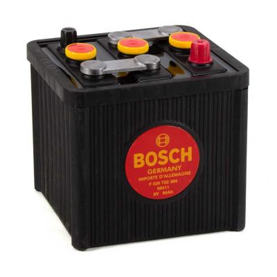 Bosch T0230 szárazon töltött oldtimer-akkumulátor, 6V 84Ah 390A