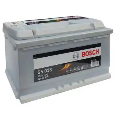 Bosch S5 Silver Plus akkumulátor, 12V 100Ah 830A, J+ EU, magas