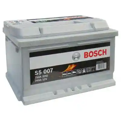 Bosch S5 Silver Plus akku, 12V 74Ah 750A EU J+, 0092S50070 alacsony