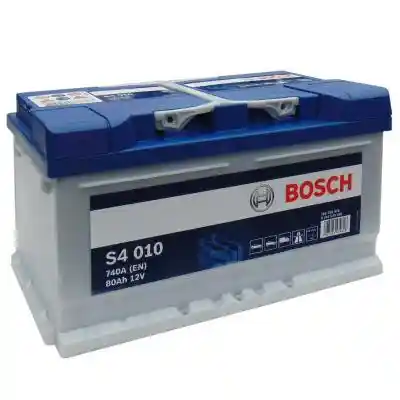 Bosch Silver S4 akkumulátor, 12V 80Ah 740A,EU J+, alacsony