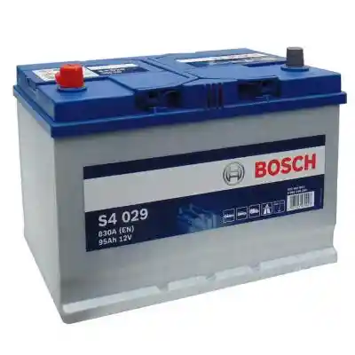 Bosch Silver S4 akkumulátor, 12V 95Ah 830A  japán B+, 0092S40290