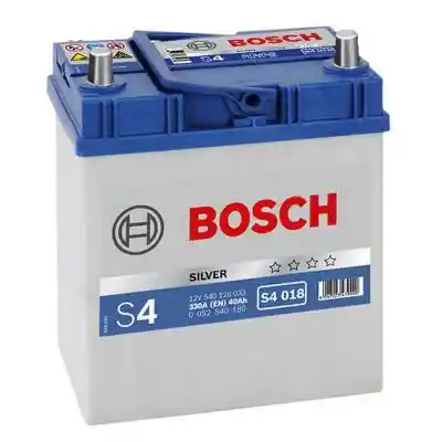 Bosch Silver S4 akkumulátor, 12V 40Ah 330A japán J+, 0092S40180