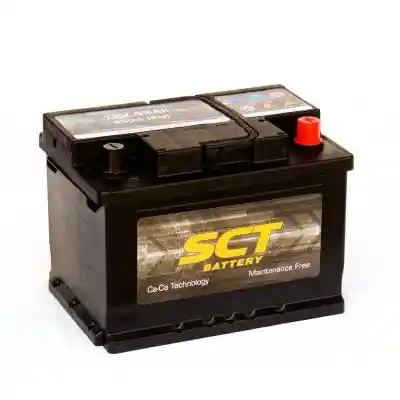 SCT gondozásmentes, Ca-Ca akkumulátor, 12V 55Ah 450A, J+ EU, alacsony