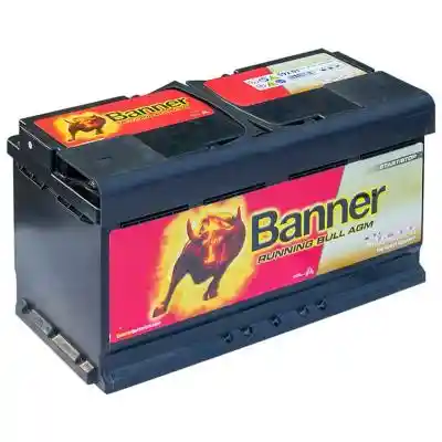59201 Banner  Running Bull AGM akkumulátor, 12V 92AH 850A J+, magas