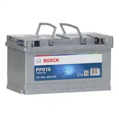Bosch Power Plus Line PP010 0092PP0100 akkumulátor, 12V 85Ah 800A J+ EU, alacsony