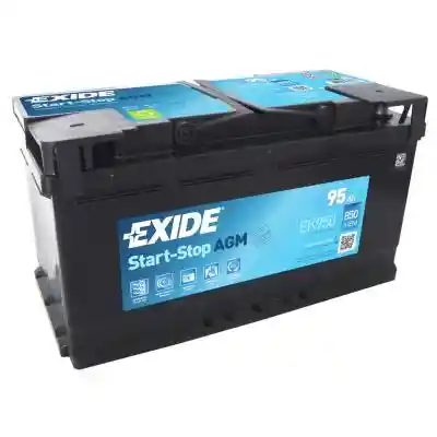 Exide Start-Stop AGM EK950 12V 95Ah, 850A akkumulátor, jobb+ EU, magas