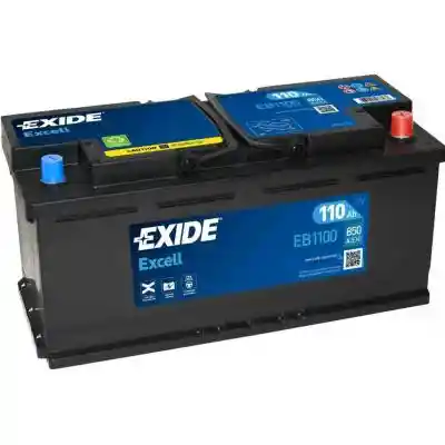 Exide Excell EB1100 akkumulátor, 12V 110Ah 850A J+ EU