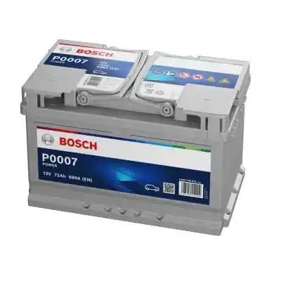 Bosch Power Line P0007 akkumulátor, 12V 72Ah 680A J+ EU, alacsony