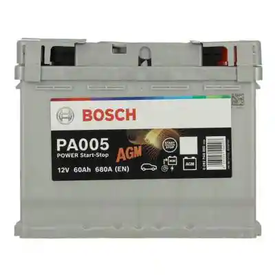 Bosch Power AGM Line PA005 0092PA0050 akkumulátor, 12V 60Ah 680A J+ EU, magas
