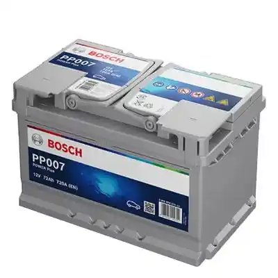 Bosch Power Plus Line PP007 akkumulátor, 12V 72Ah 720A J+ EU, alacsony