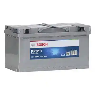 Bosch Power Plus Line PP013 0092PP0130 akkumulátor, 12V 100Ah 830A J+ EU, magas