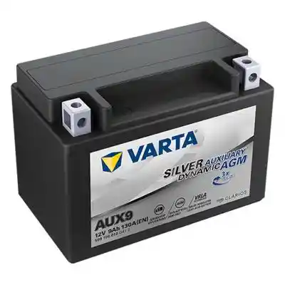 Varta Silver Dynamic Auxiliary AUX9 Volvo 31396300 kiegészítő akkumulátor, 12V 9Ah 130A,Volvo