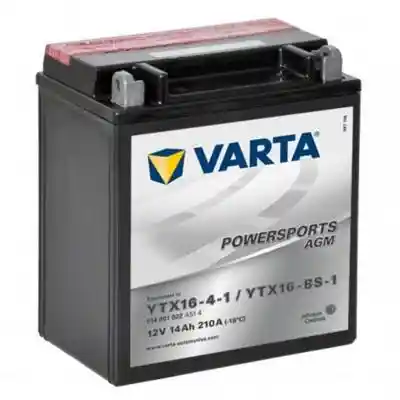 Varta Powersports AGM motorakkumulátor, YTX16-BS-1