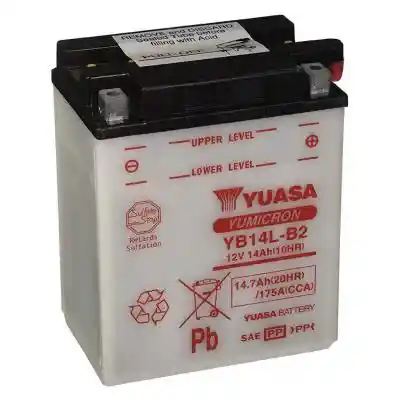 Yuasa Yumicron YB14L-B2 motorkerékpár akkumulátor, 12V 14,7Ah 175A J+