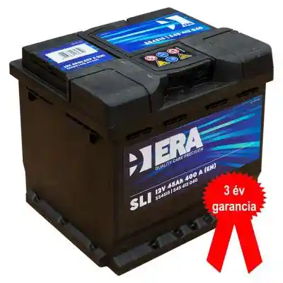 ERA SLI S54515 akkumulátor, 12V 45Ah 400A J+ EU, magas, 3 év garancia!