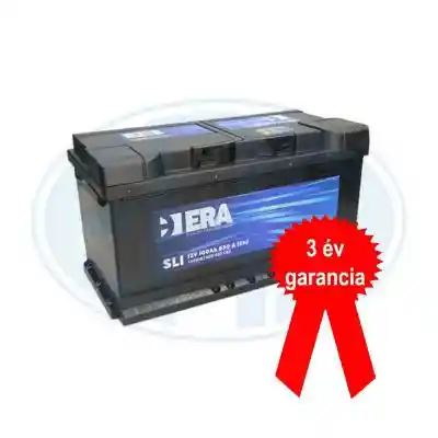 ERA SLI S60018 akkumulátor, 12V 100Ah 830A J+ EU, magas, 3 év garancia!