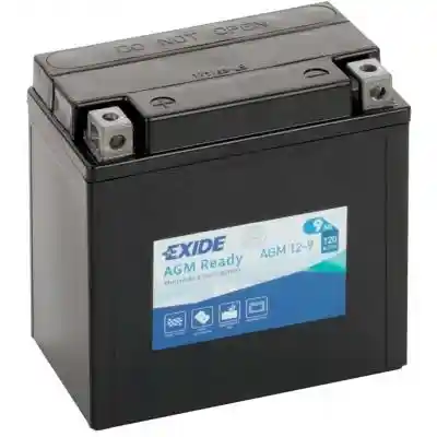 Exide AGM12-9 motorakkumulátor, 12V 9Ah 120A YTX9A-BS