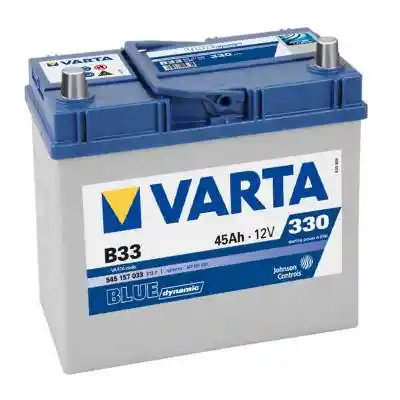 Varta Blue Dynamic B33 akkumulátor, 12V 45Ah 330A B+ Japán vékony sarus
