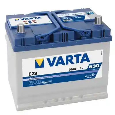 Varta Blue Dynamic E23 akkumulátor, 12V 70Ah 630A J+ Japán