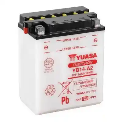 Yuasa Yumicron YB14-A2 motorkerékpár akkumulátor 12V 14Ah 175A, B+