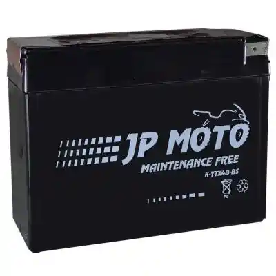 JP Moto gondozásmentes motorakkumulátor YTX4B-BS, K-YTX4B-BS