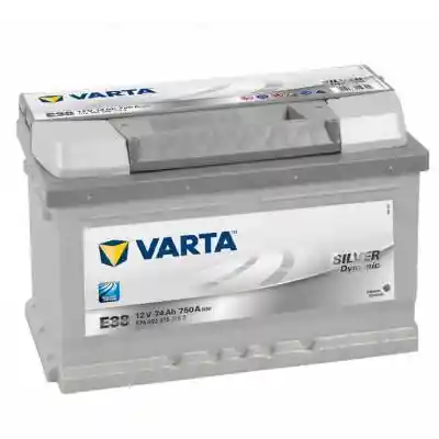 Varta Silver Dynamic E38 akkumulátor, 12V 74Ah 750A J+ EU (alacsony)