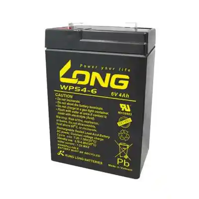 Long WPS4-6 zselés akkumulátor 6V 4Ah