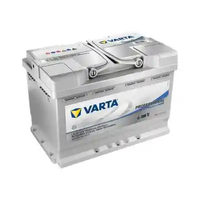 Varta Professional Dual Purpose AGM LA70 munka akkumulátor, 12V 70Ah 760A J+ EU, alacsony