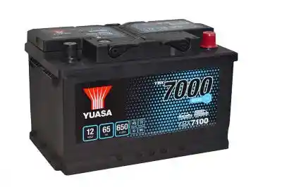 Yuasa EFB Start Stop Plus YBX7100 akkumulátor, 12V 65Ah 650A J+ EU, alacsony