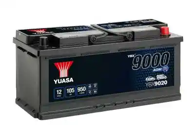 Yuasa AGM Start Stop Plus YBX9020 akkumulátor, 12V 105Ah 950A J+ EU, magas