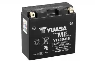 Yuasa YT14B-BS VRLA AGM motorakkumulátor, 12V 12,6Ah 210A B+