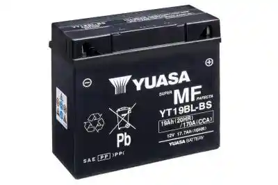 Yuasa YT19BL-BS VRLA AGM motorakkumulátor, 12V 19Ah 170A J+