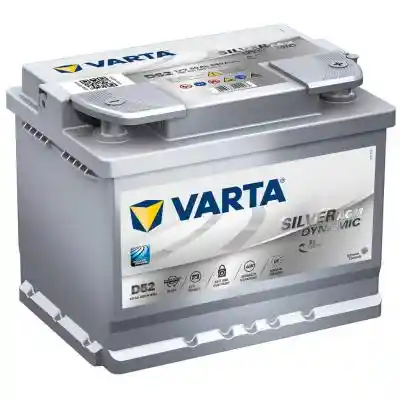 Varta Silver Dynamic AGM D52 akkumulátor, 12V 60Ah 680A J+ EU, magas