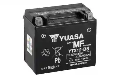 Yuasa YTX12-BS VRLA AGM motorakkumulátor, 12V 10,5Ah 180A B+