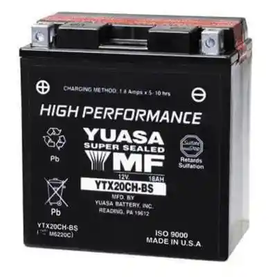 Yuasa AGM YTX20CH-BS motorkerékpár akkumulátor, 12V 18Ah 270A B+