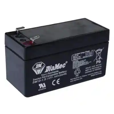 Diamec DM1213 szünetmentes akkumulátor, zselés, 12V 1,3Ah