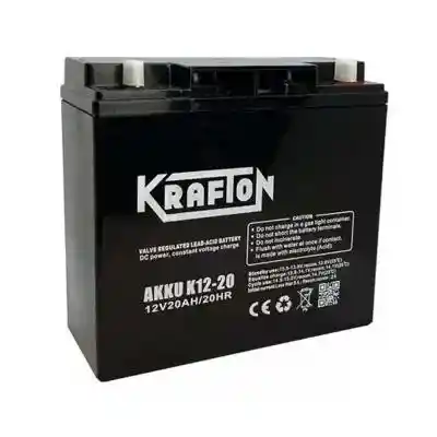 Krafton K12-20 szünetmentes akkumulátor, 12V 20Ah