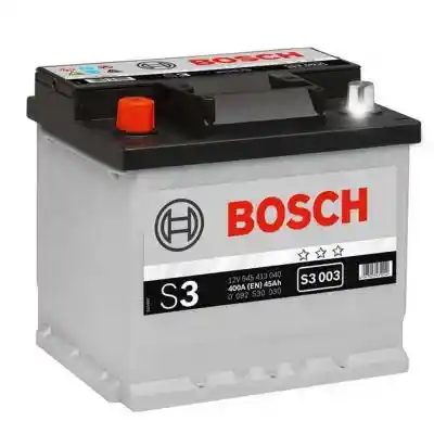 Bosch S3 akkumulátor, 12V 45Ah 400A EU B+, magas