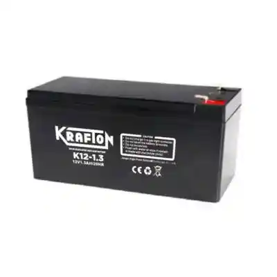 Krafton K12-1.3 szünetmentes akkumulátor, 12V 1,3Ah